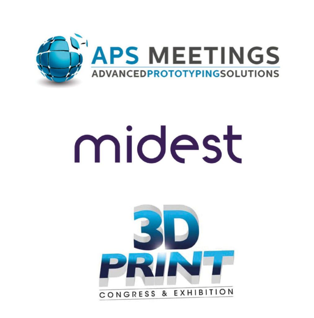Salons 1er trimestre 2018 - APS Meetings, Midest, 3D Print