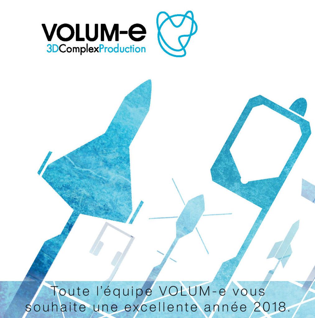Carte voeux VOLUM-e